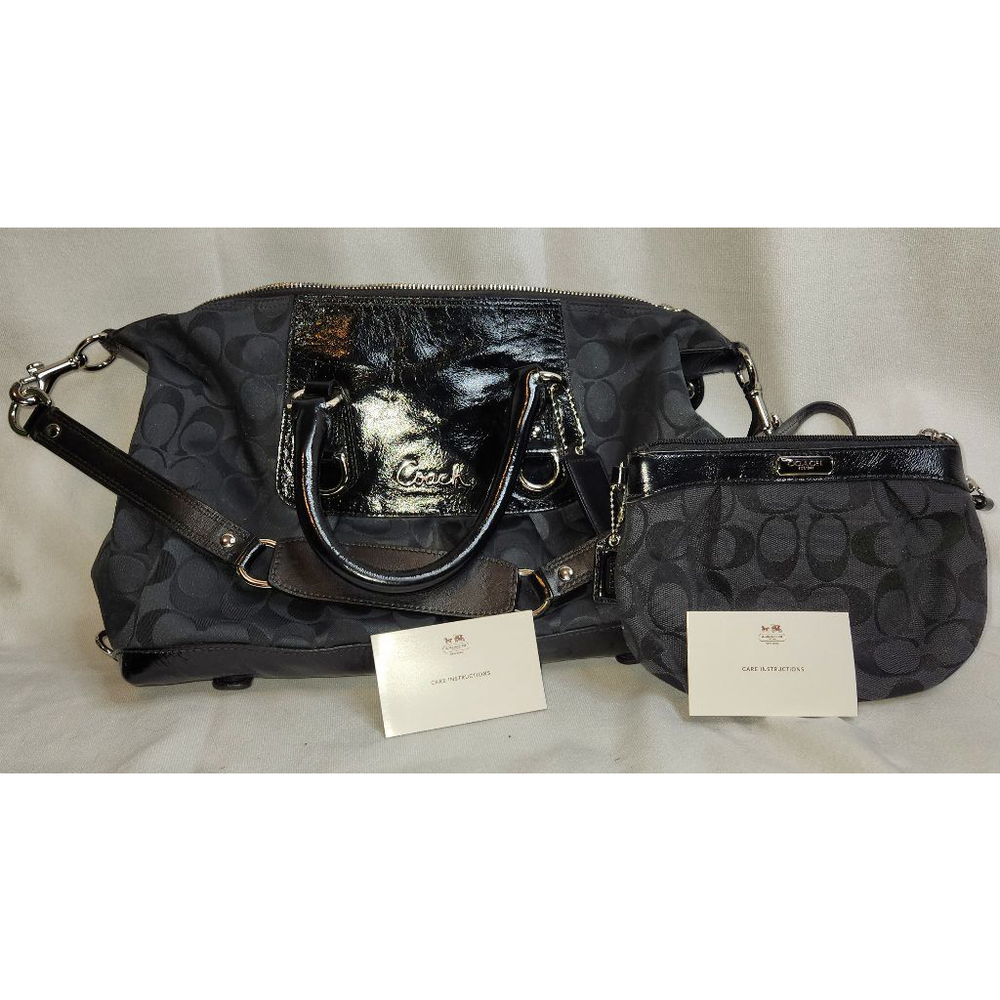 Coach | Purse | Wristlet Purse | Black | 2PC | Women | Bag